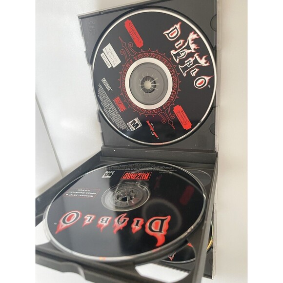 Lot Vintage Computer PC Game Lot Diablo Sims Heroes V Untested - Picture 6 of 8